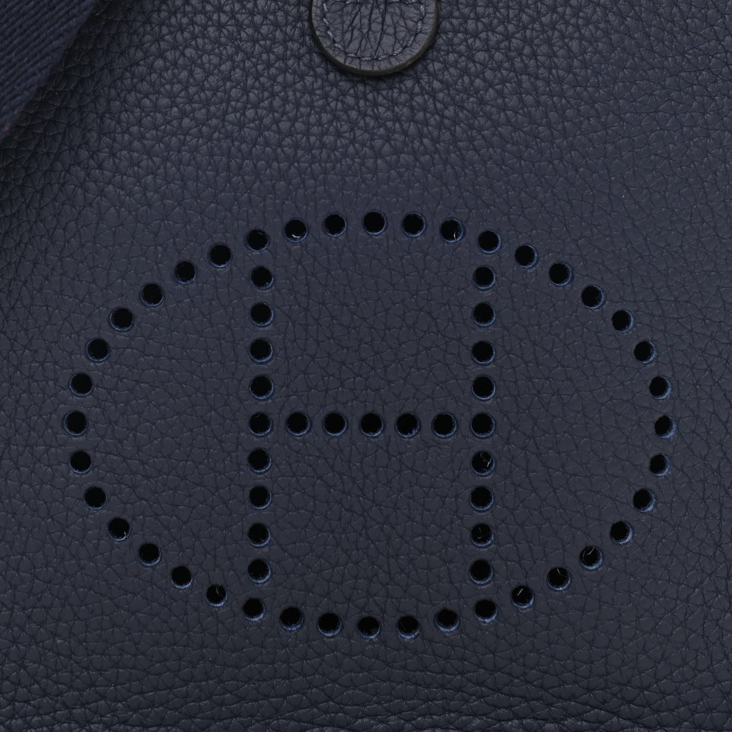 Hermes Taurillon Clemence Evelyne TPM Bleu Nuit 8 of 11