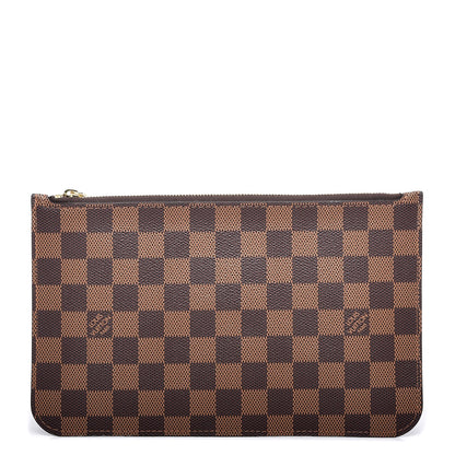 Louis Vuitton Damier Ebene Neverfull MM GM Pochette 1 of 8