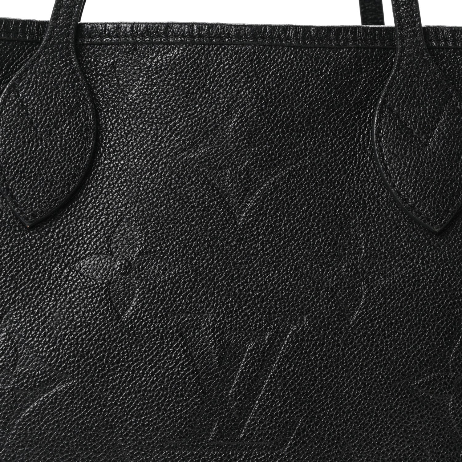 Louis Vuitton Empreinte Monogram Giant Neverfull MM Black 7 of 9