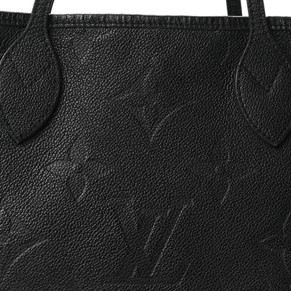 Louis Vuitton Empreinte Monogram Giant Neverfull MM Black 7 of 9