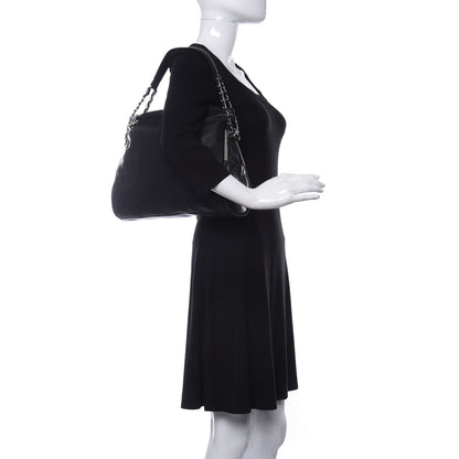 Chanel Lambskin Stitched Small Ultimate Soft Tote Black 2 of 10