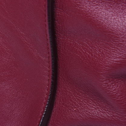 Balenciaga Veau Papier Classic Silver Hardware A4 Zip Around Tote Rouge Pourpre 25 of 38