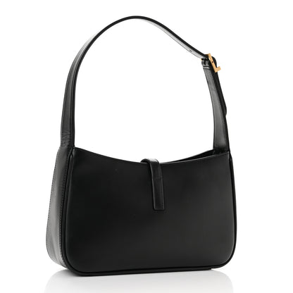 Saint Laurent Smooth Calfskin Le 5 A 7 Hobo Black 3 of 10