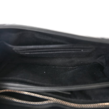 Saint Laurent Calfskin Y Quilted Monogram Toy Loulou Crossbody Bag Black 5 of 11