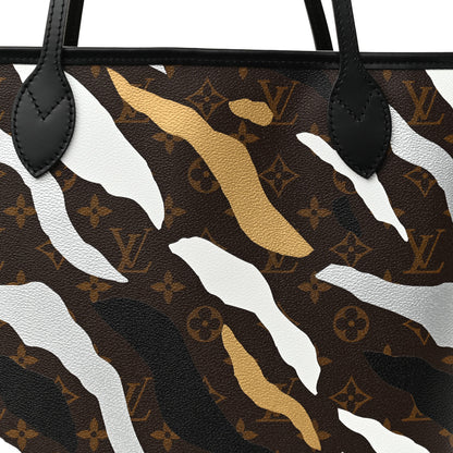 Louis Vuitton x LoL Monogram Neverfull MM Gold Silver 9 of 11