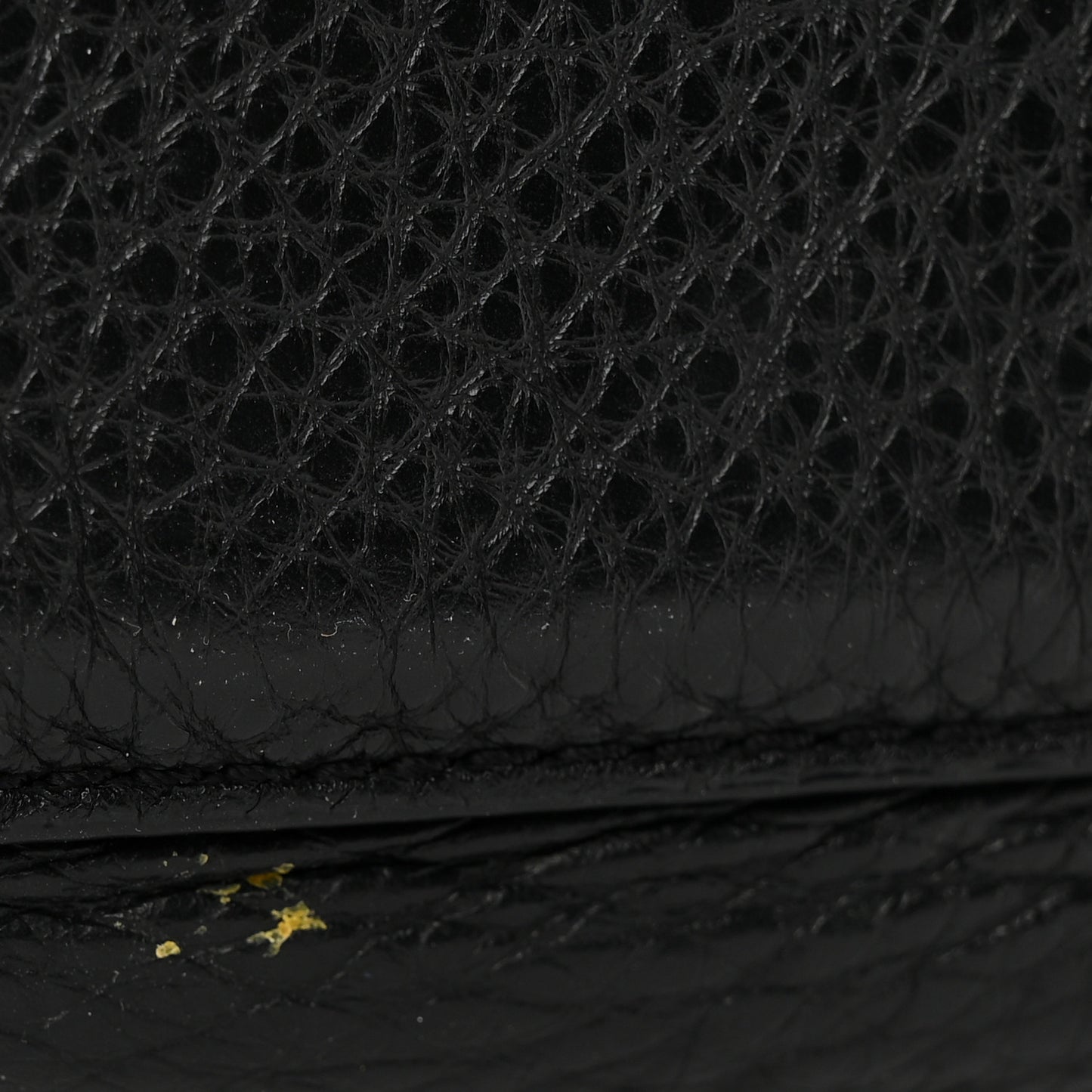 Pebbled Calfskin Hobo Black