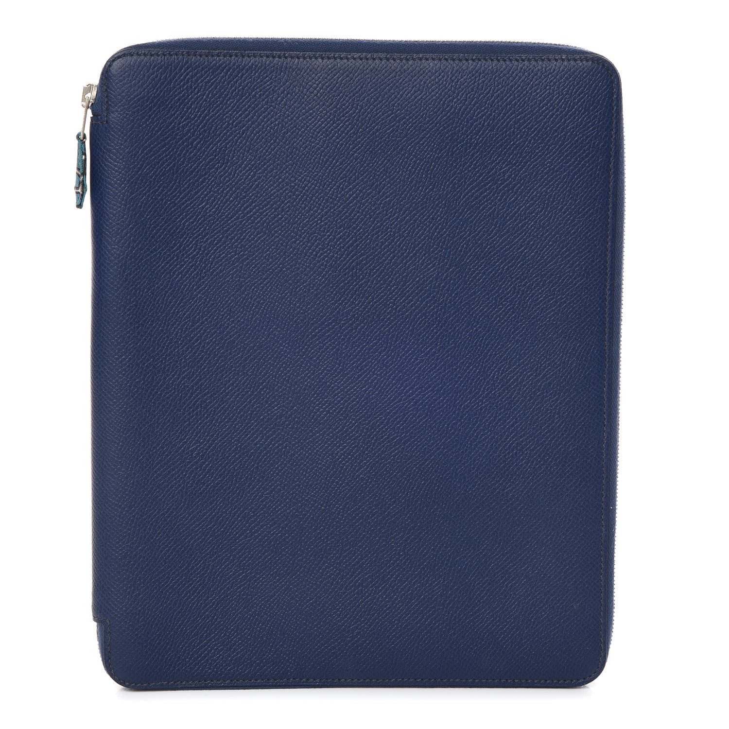 Hermes Epsom E-Zip iPad Notebook Cover Bleu 1 of 12