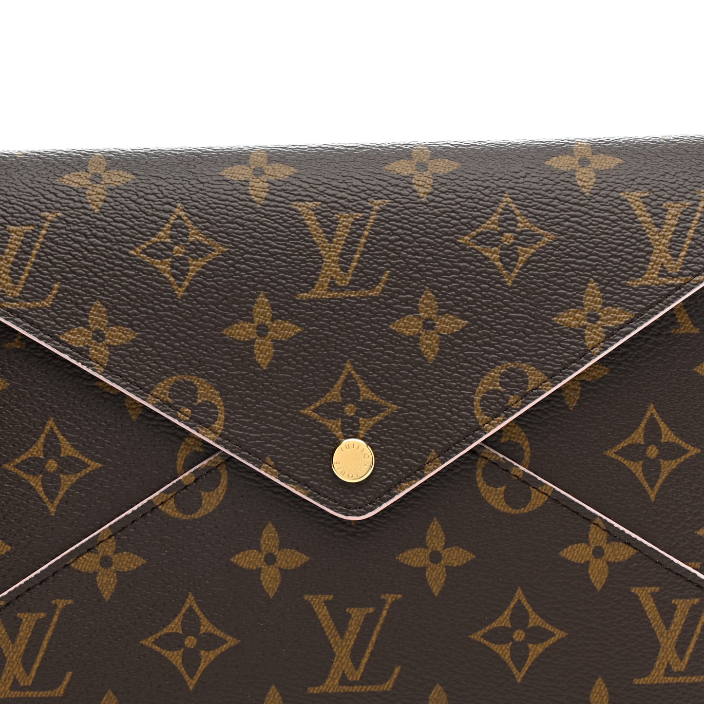 Monogram Large Kirigami Pochette Insert Rose Ballerine