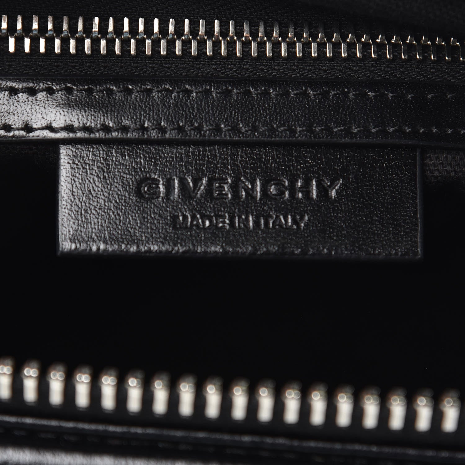 Givenchy Shiny Lord Calfskin Small Antigona Black 6 of 9