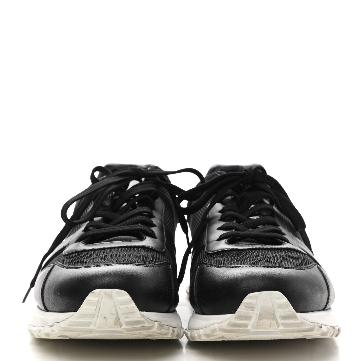 Louis Vuitton Calfskin Monogram Eclipse Rivoli Sneakers 8 2 of 9