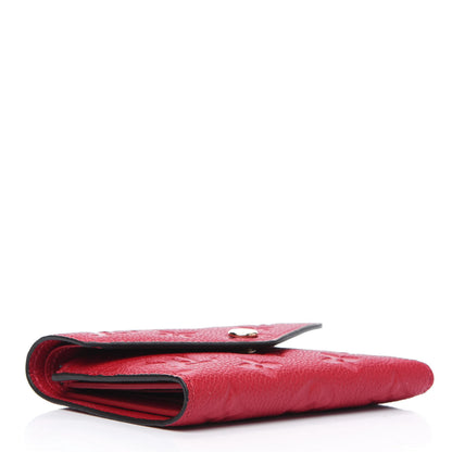 Louis Vuitton Empreinte Victorine Wallet Scarlet 4 of 4