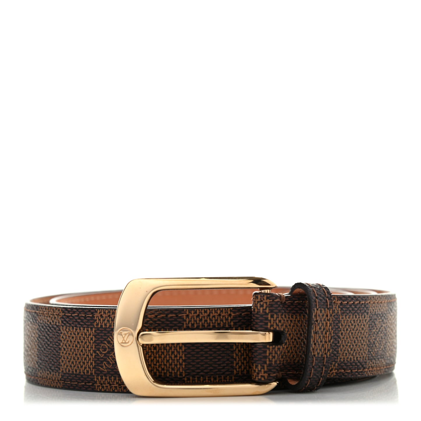 Damier Ebene 30mm Ellipse Belt 85 34