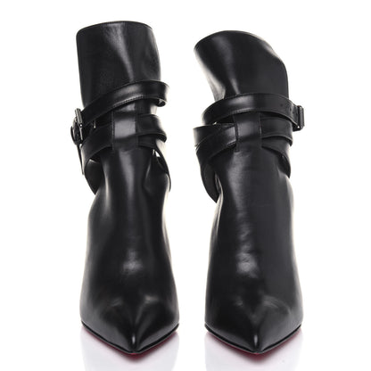 Christian Louboutin Calfskin Spike Pumps 37.5 Black 2 of 9