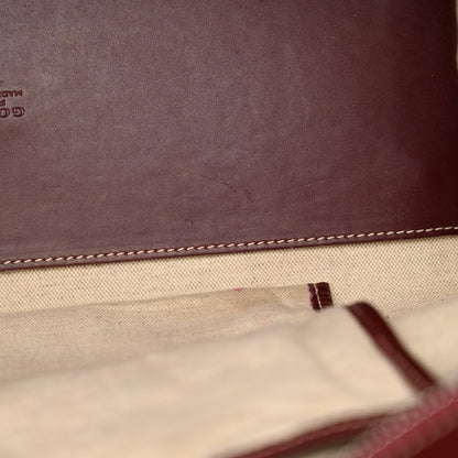 Goyard Goyardine Marquises Tote Burgundy 10 of 24
