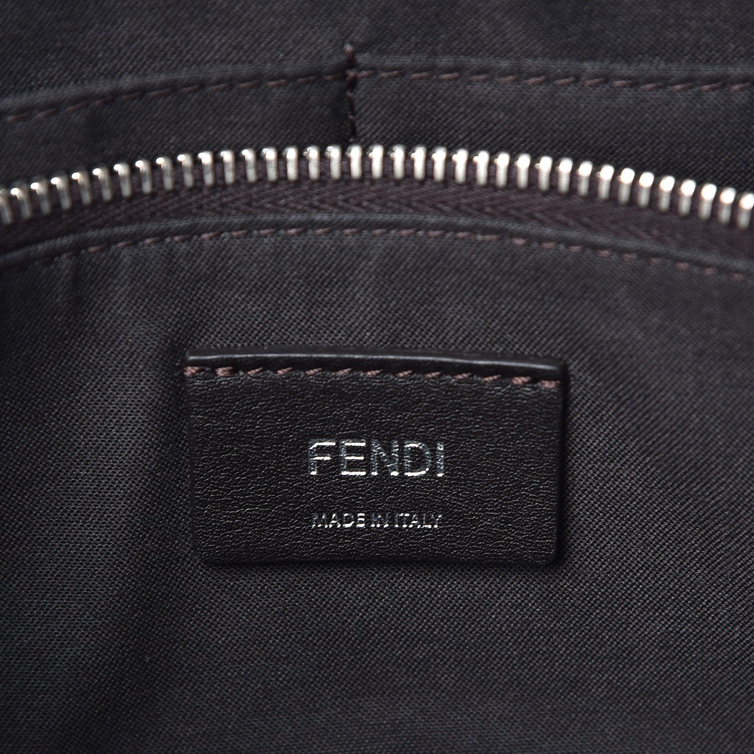 Fendi Shiny Snakeskin Bi-Color Medium By The Way Boston Bag Cassis Multicolor 6 of 7