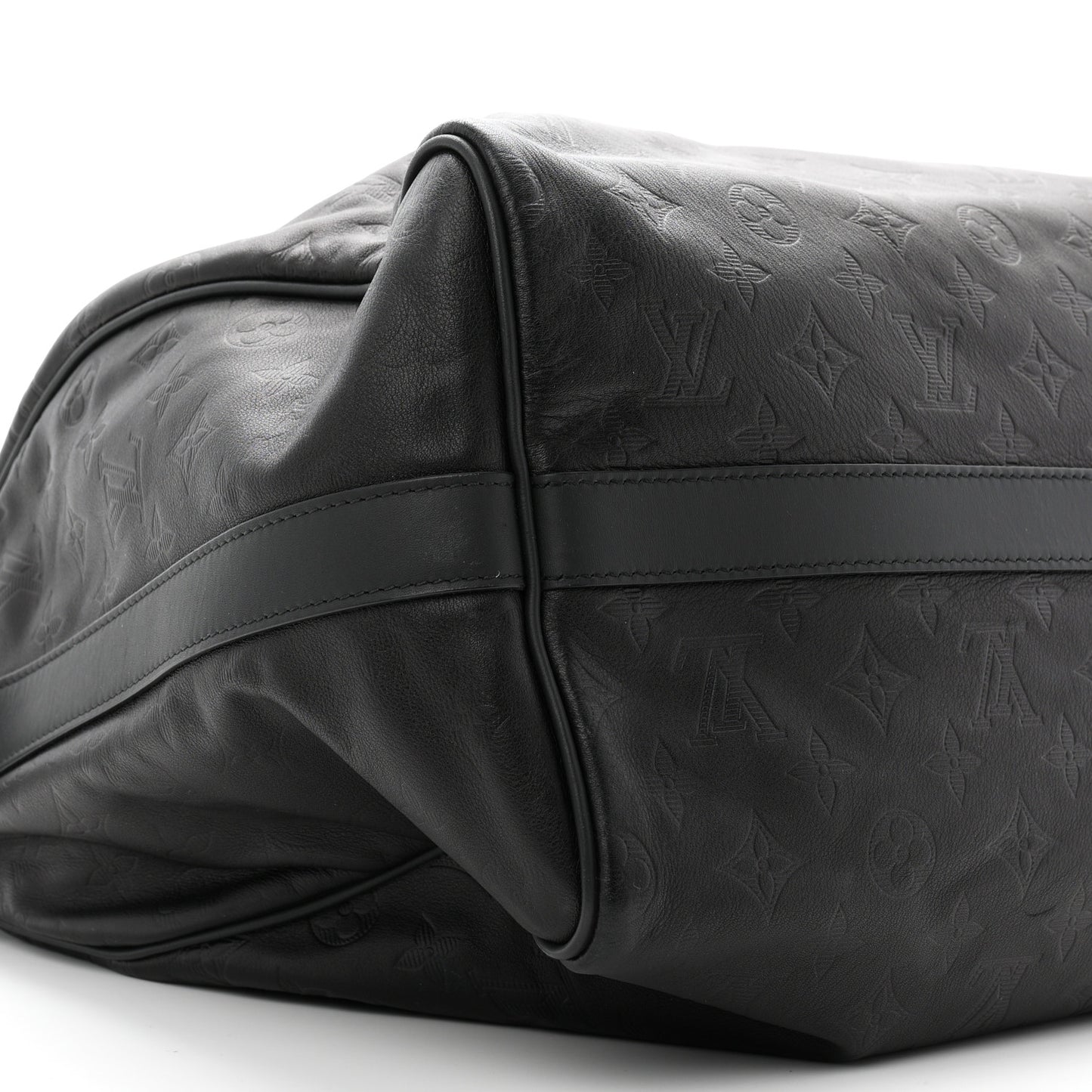 Calfskin Shadow Monogram Mens Speedy Bandouliere 40
