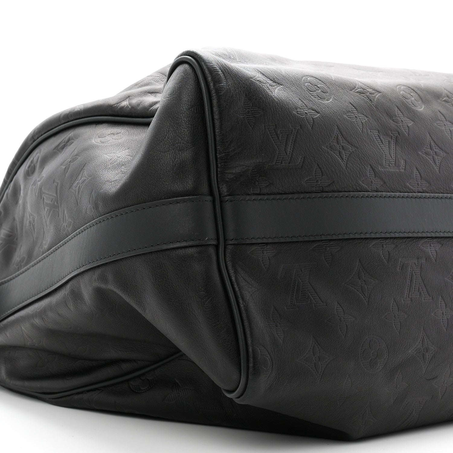 Louis Vuitton Calfskin Shadow Monogram Mens Speedy Bandouliere 40 8 of 9