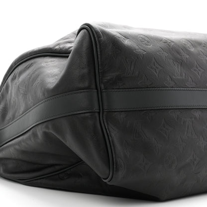 Louis Vuitton Calfskin Shadow Monogram Mens Speedy Bandouliere 40 8 of 9