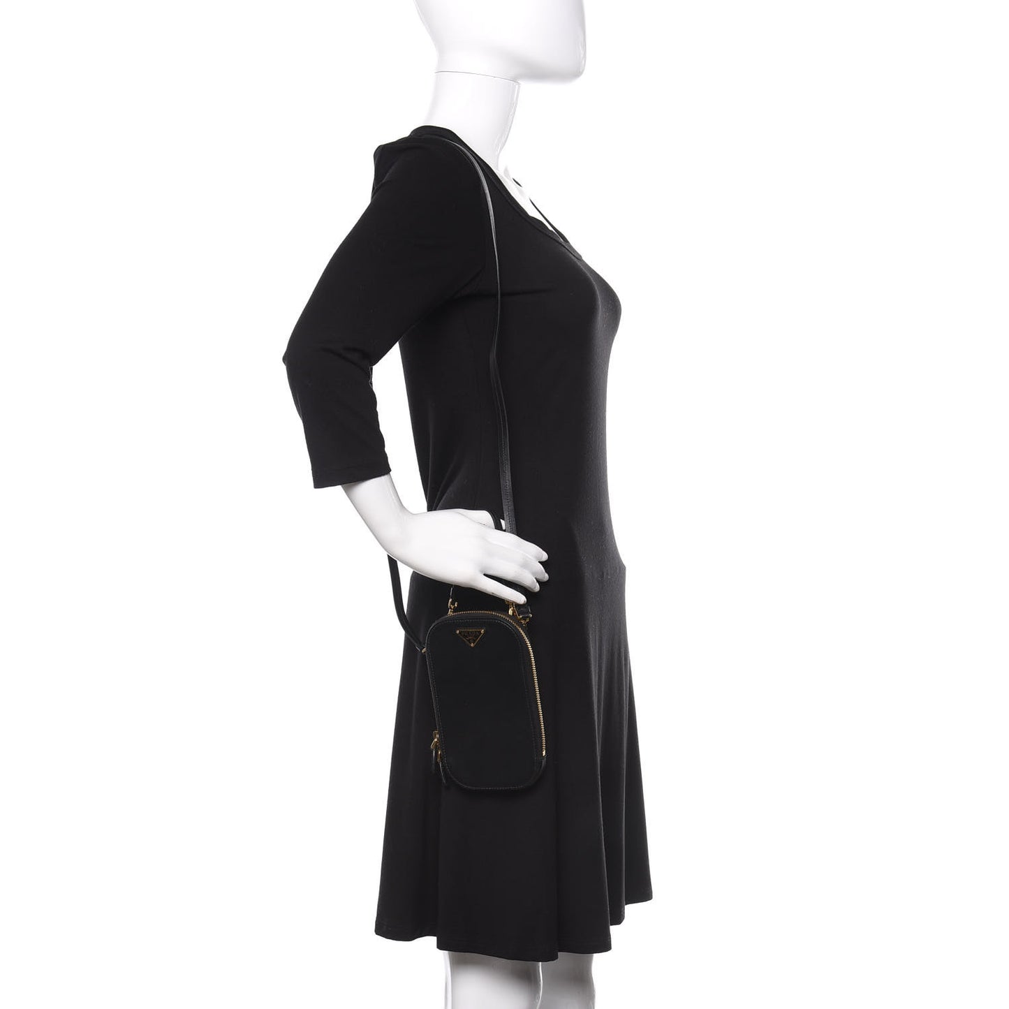 Saffiano Mini Bag Black