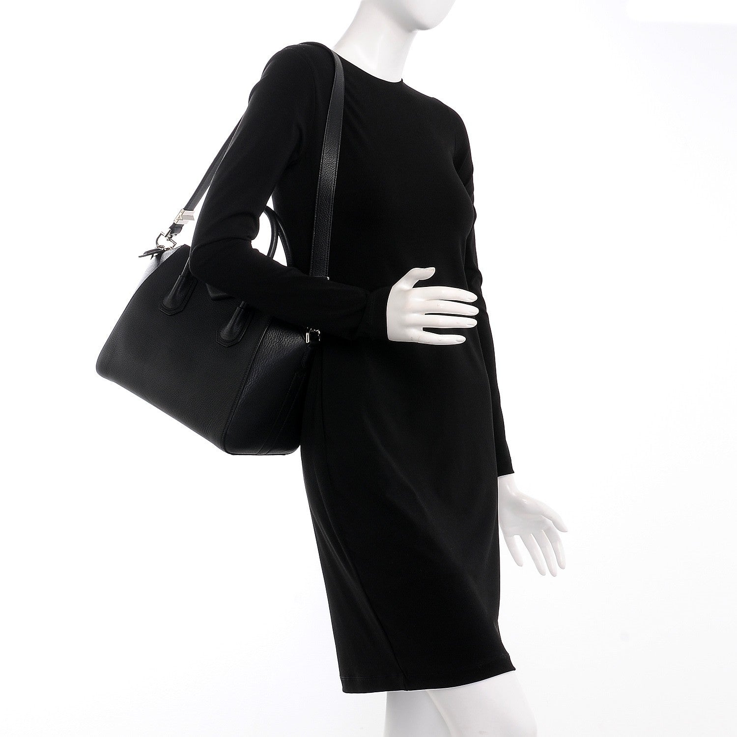 Givenchy Sugar Goatskin Small Antigona Black 2 of 8