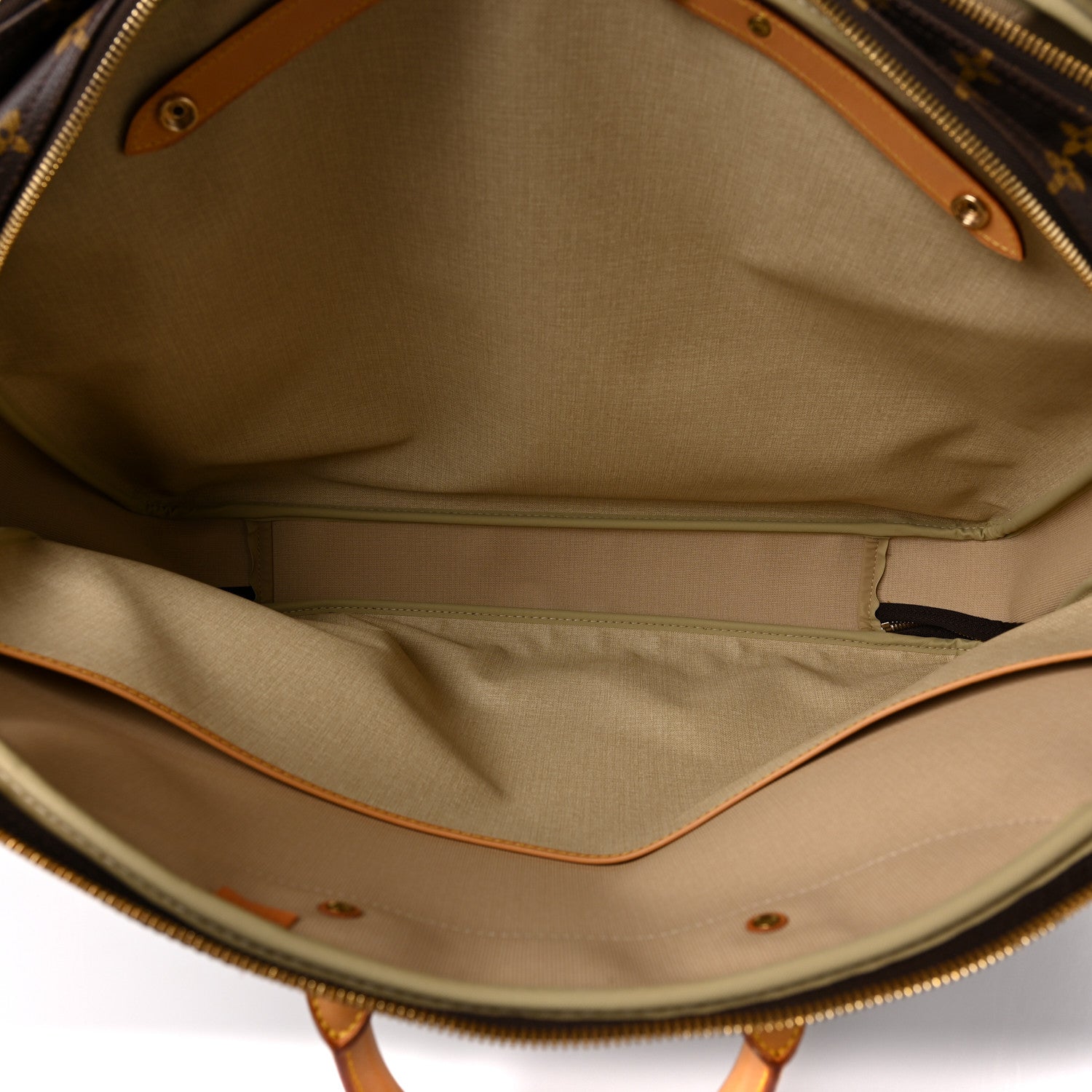 Louis Vuitton Monogram Alize 2 Compartment Luggage 5 of 10