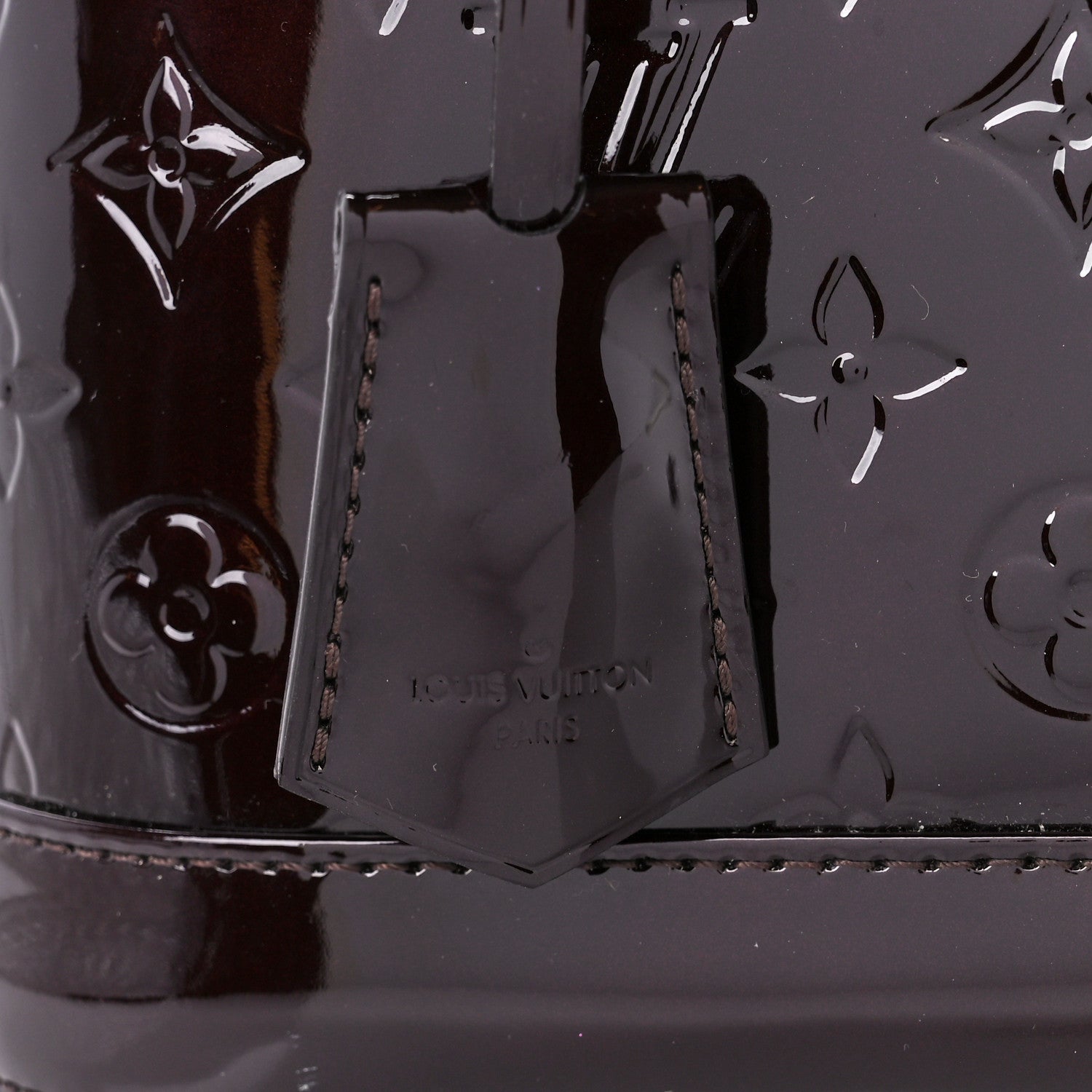 Louis Vuitton Vernis Alma PM Amarante 7 of 14