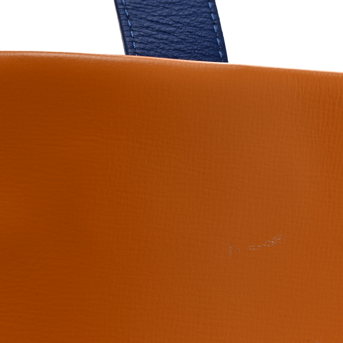Cowhide Shopper Bag MM Safran