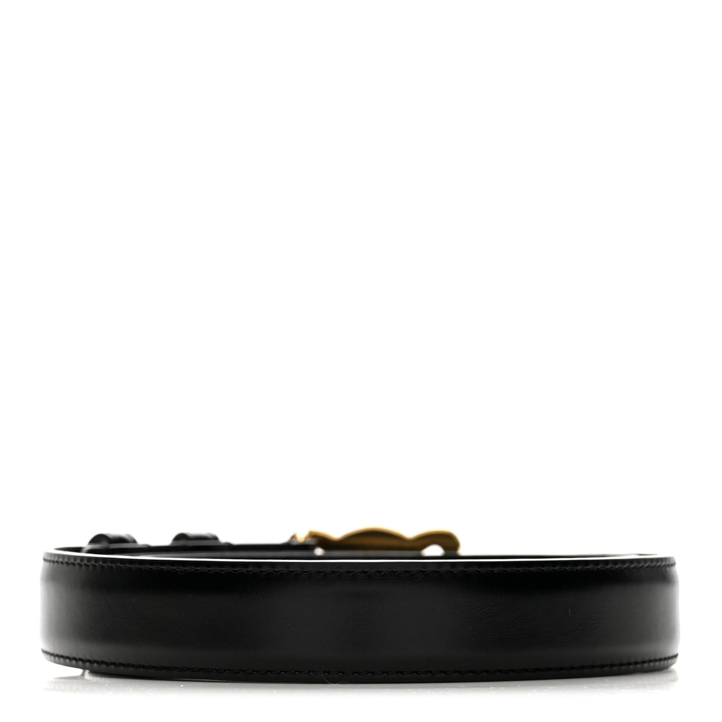 Box Calfskin Medium 25mm Triomphe Belt 85 34 Black