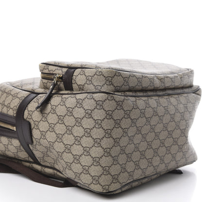Gucci GG Supreme Monogram Large Day Backpack Brown 5 of 9