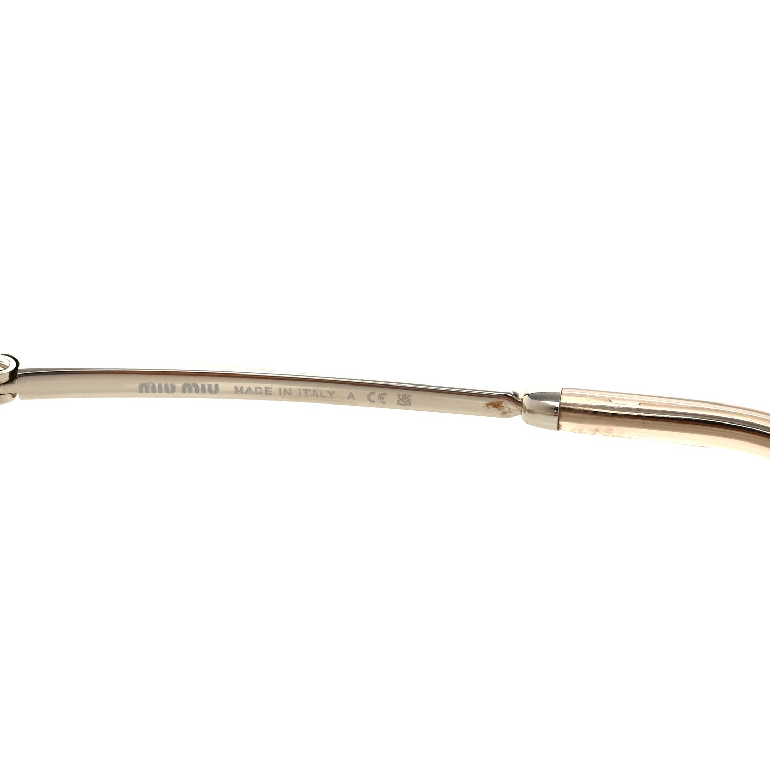 Miu Miu Metal Runway Sunglasses SMU54Y Silver 6 of 7