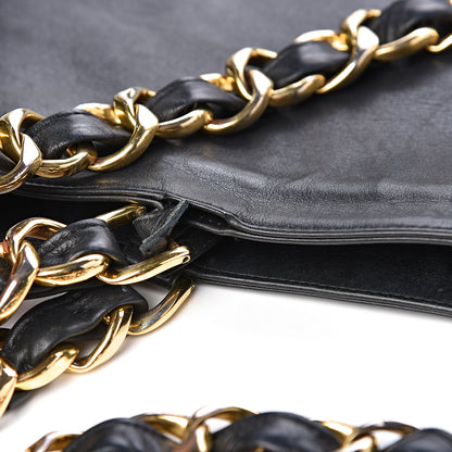 Chanel Calfskin CC Tote Black 9 of 19