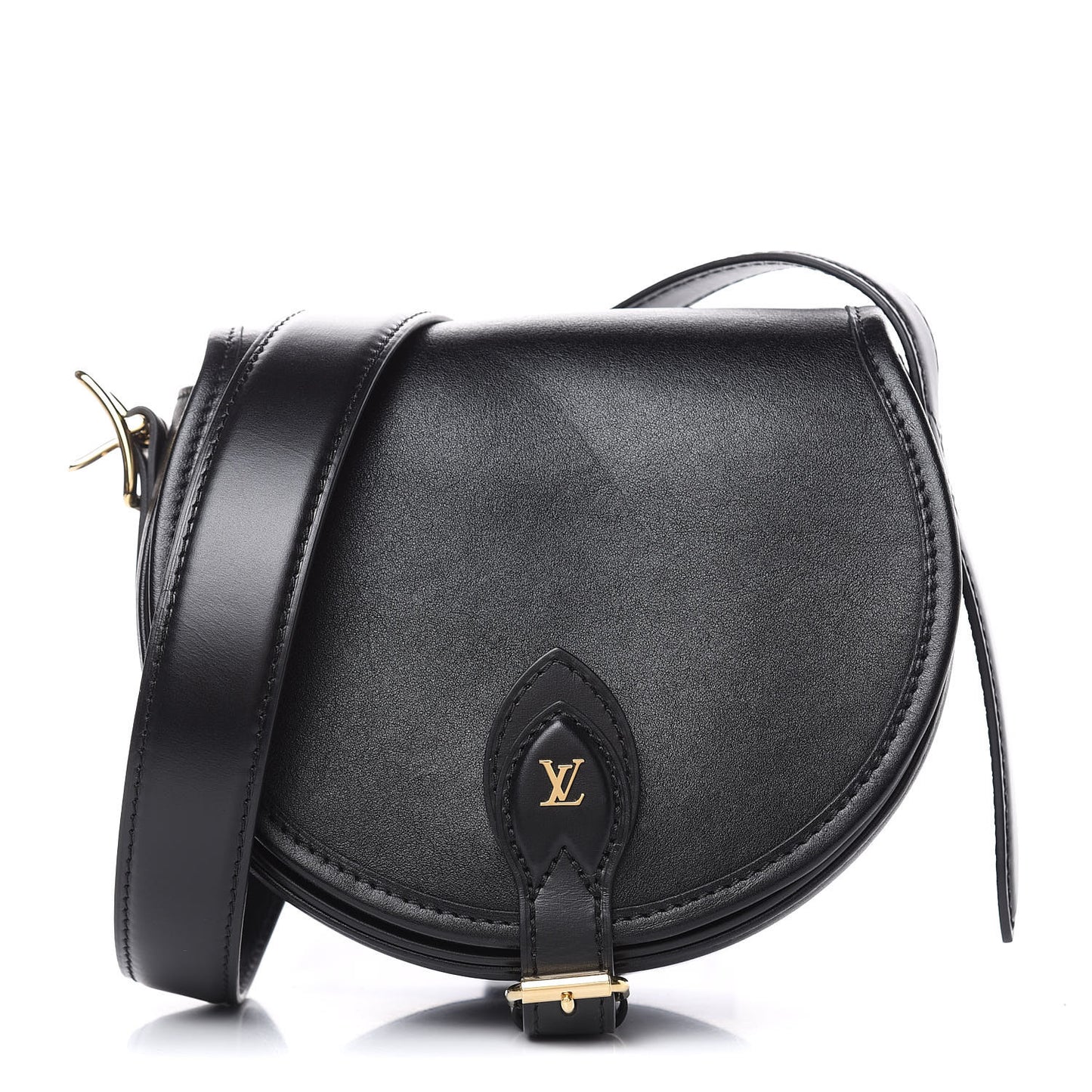 Calfskin Tambourin Black