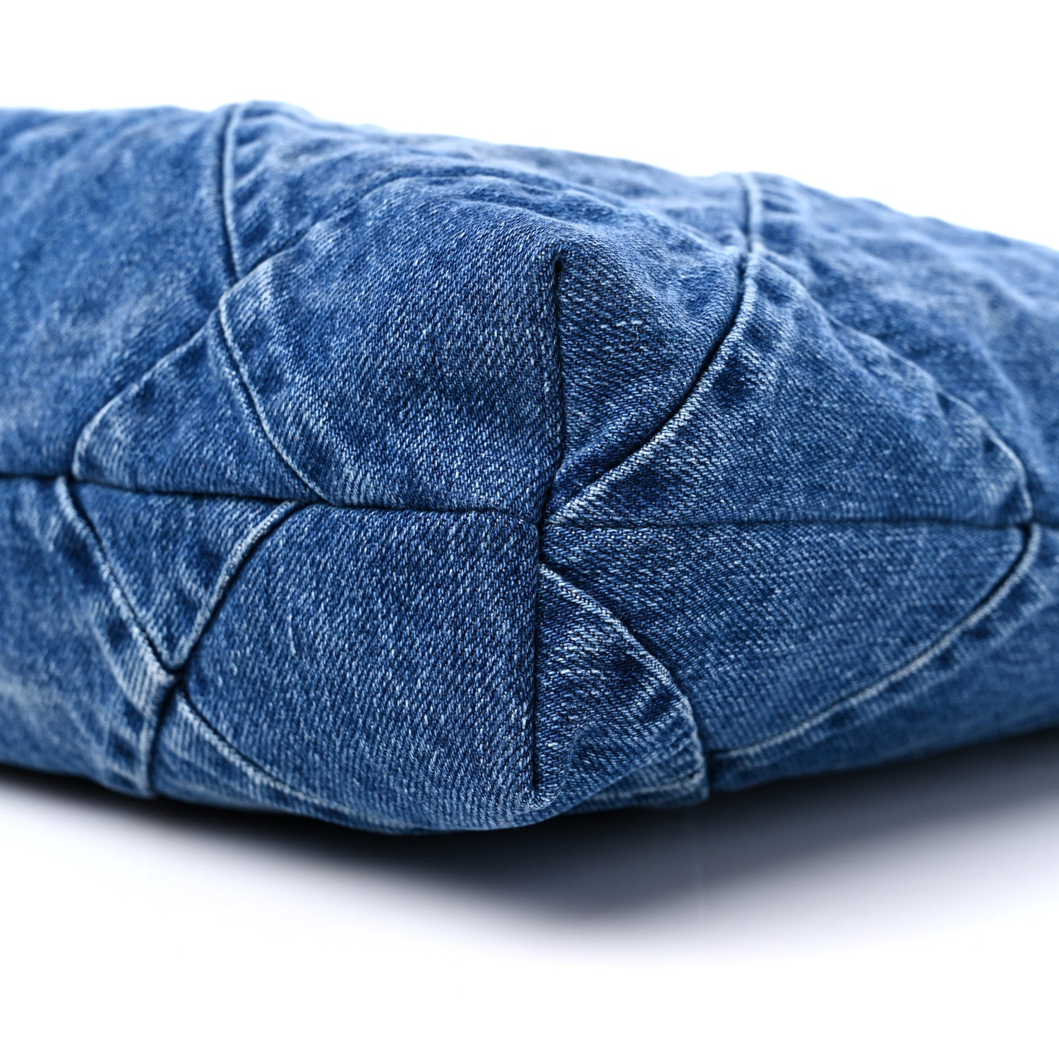 Chanel Denim Quilted Chanel 22 Blue 10 of 11