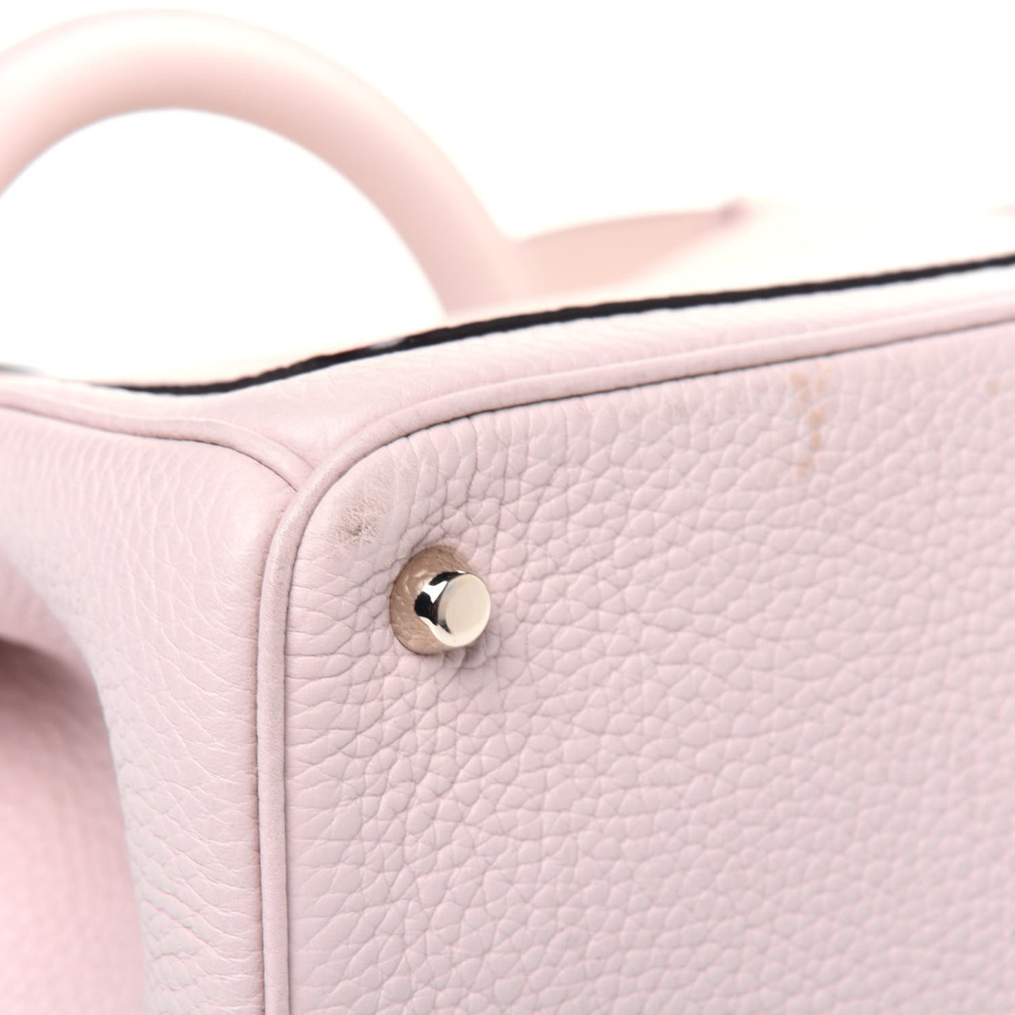 Bullcalf Mini Be Dior Flap Rose Poudre