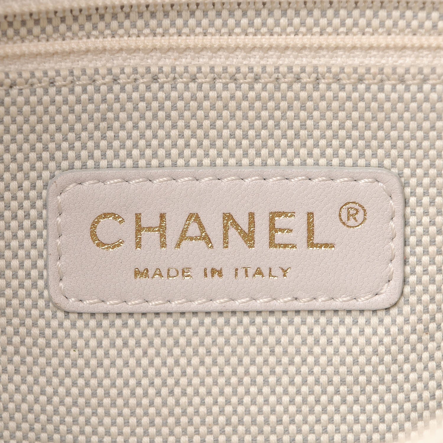 Chanel Calfskin Quilted Retro Chain Flap Beige 6 of 20
