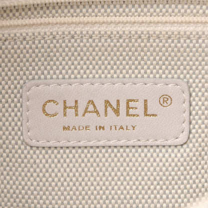 Chanel Calfskin Quilted Retro Chain Flap Beige 6 of 20