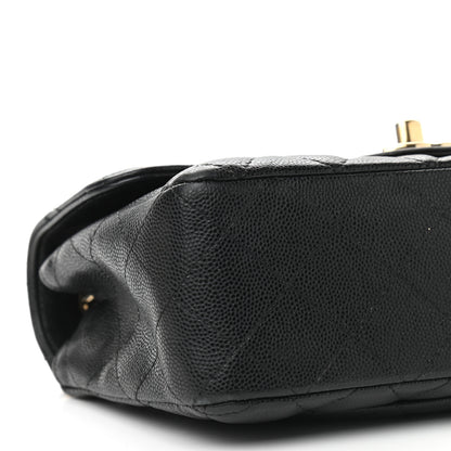 Chanel Caviar Quilted Mini Rectangular Flap Black 8 of 9