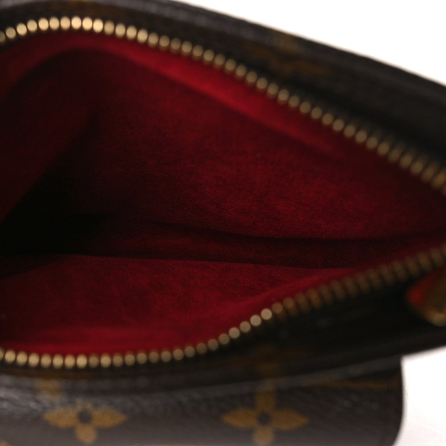 Monogram Partition Wristlet
