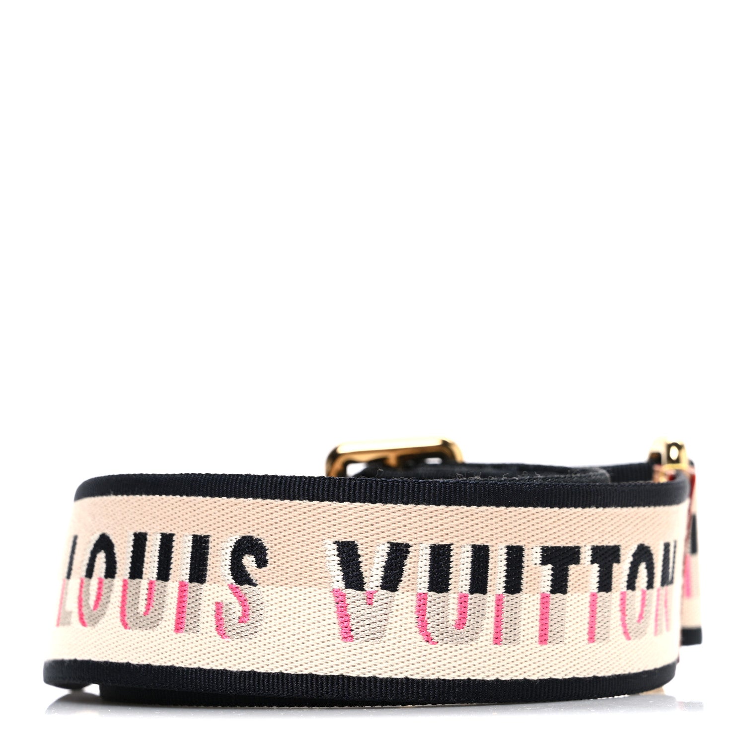 Louis Vuitton Jacquard Speedy Bandouliere 20 Shoulder Strap Black 2 of 3