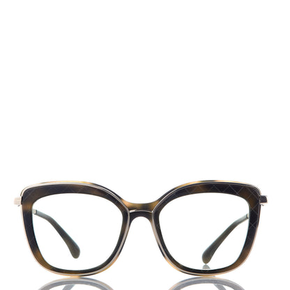 Chanel Acetate Quilted Metal Butterfly Sunglasses 4238-A Brown 2 of 8