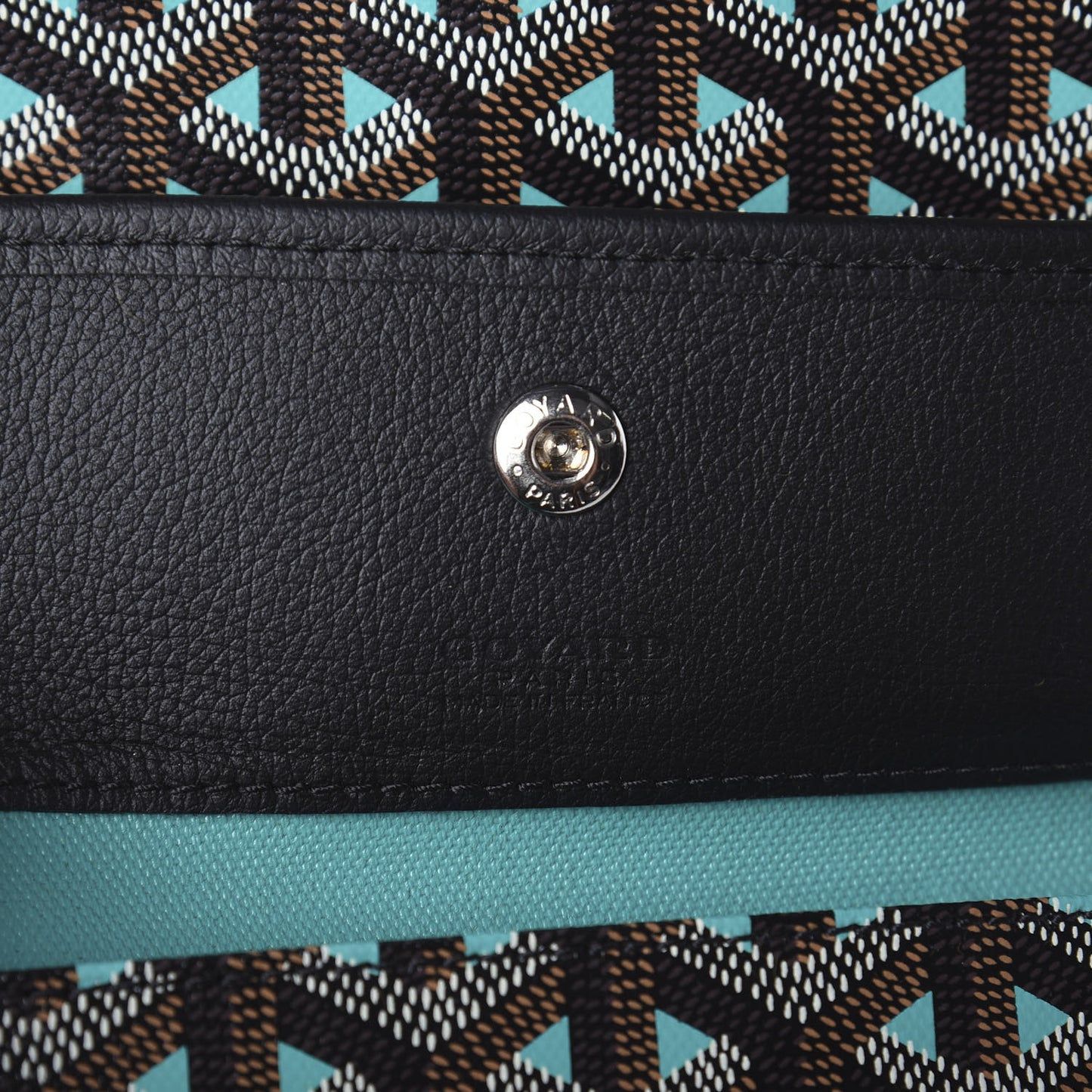 Goyardine Saint Louis Claire Voie PM Black Blue