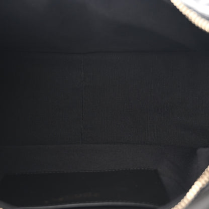Chanel Shiny Lambskin Quilted Trendy Pockets Hobo Black 5 of 10