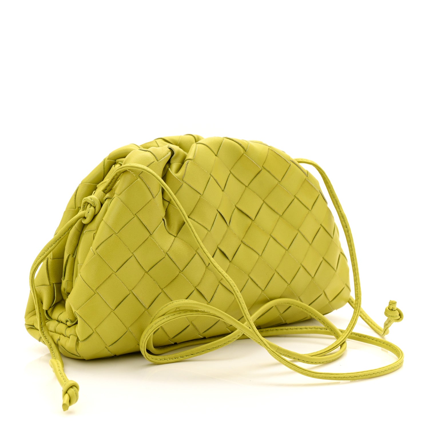 Bottega Veneta Nappa Intrecciato The Mini Pouch Kiwi 3 of 10