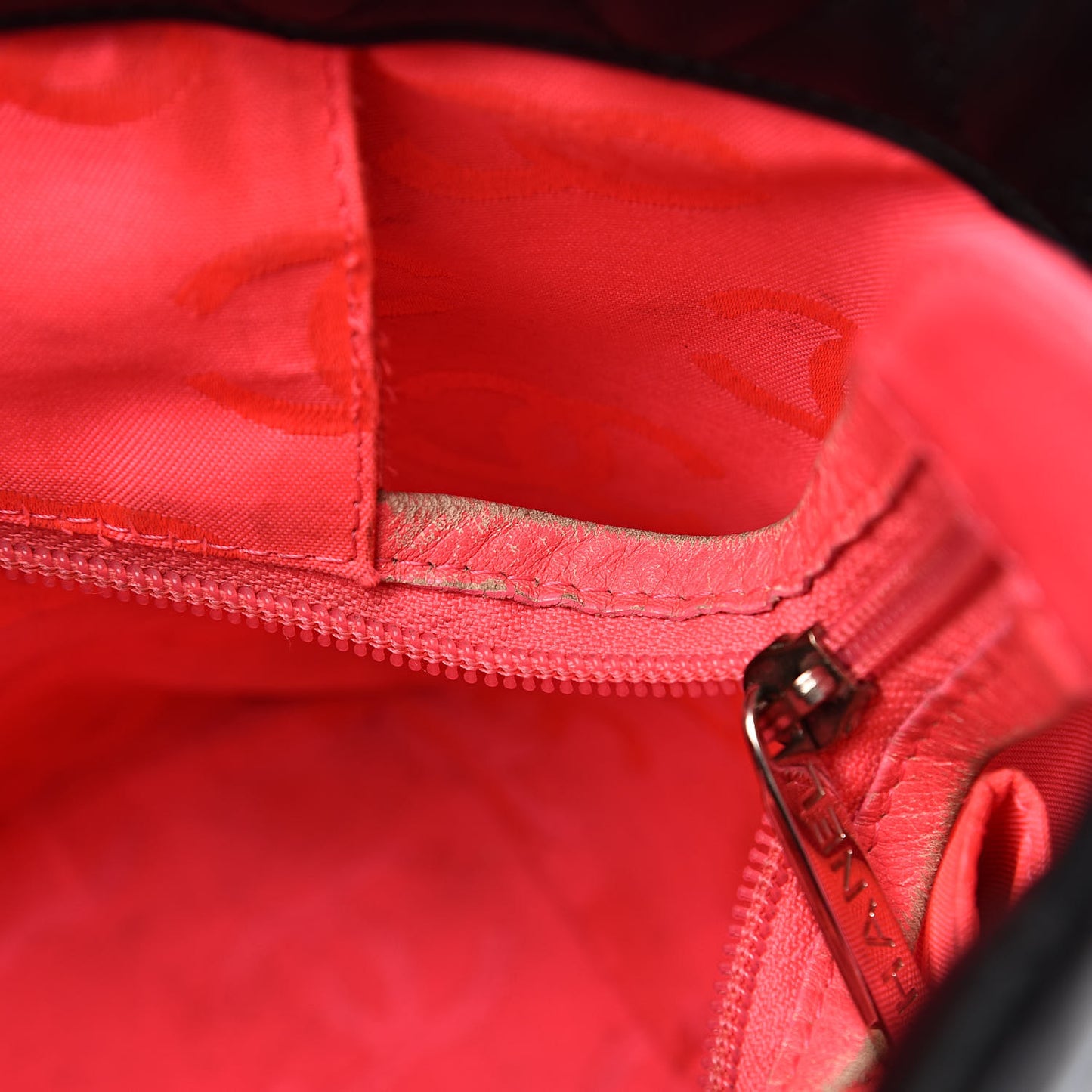 Calfskin Quilted Large Cambon Tote Black