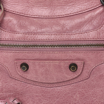 Balenciaga Agneau Classic Hardware Town Rose Bruyere 10 of 10