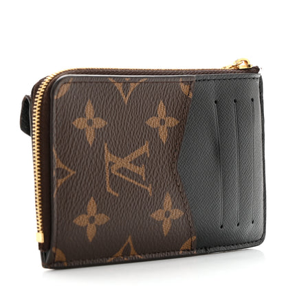 Louis Vuitton Monogram Recto Verso Card Holder Black 3 of 14