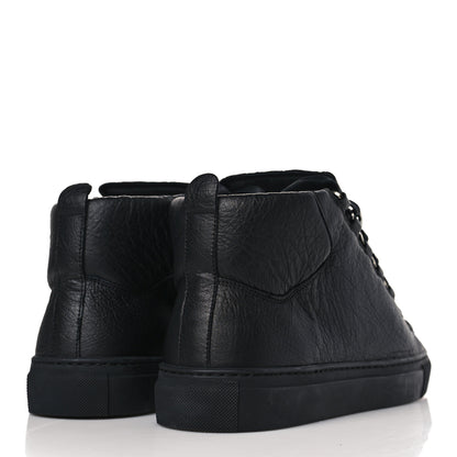 Balenciaga Agneau Arena Opaque Mens High Top Sneakers 41 Black 4 of 9