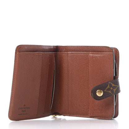 Louis Vuitton Monogram Compact Zippe Zipped Wallet 7 of 9