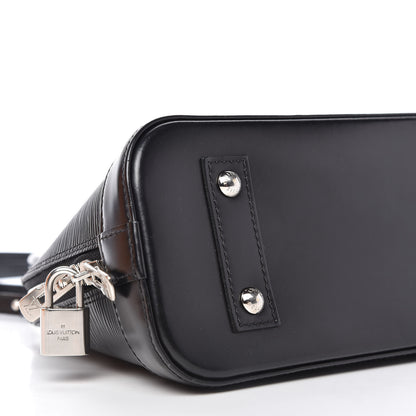 Louis Vuitton Epi Alma BB Black 6 of 11