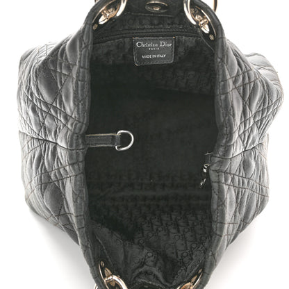 Christian Dior Lambskin Cannage Medium Soft Lady Dior Black 8 of 21